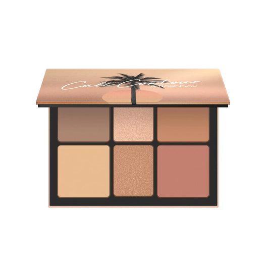 Smashbox The Cali Contour Palette | Highlighter + Bronzer 0.69 Ounce Light to Medium