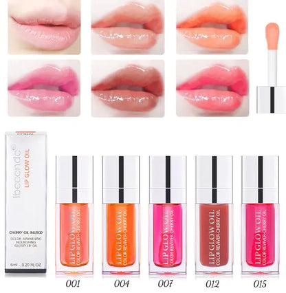 Ibcccndc Moisturizing Transparent Lip Gloss and Lipstick